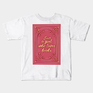 Red vintage book Kids T-Shirt